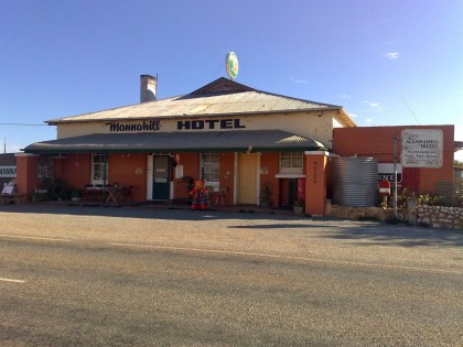 Mannahill Pub where they also do NOT sell phone cards.