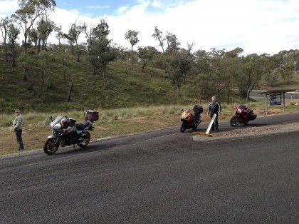 Look at me Lucky. I'm putting out a bushfire!!